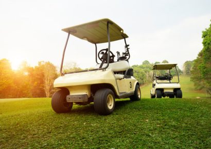 Golf Cart Safety in August