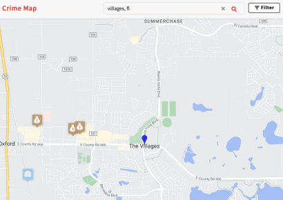 Sumter County residents can now track crime in their area via online map