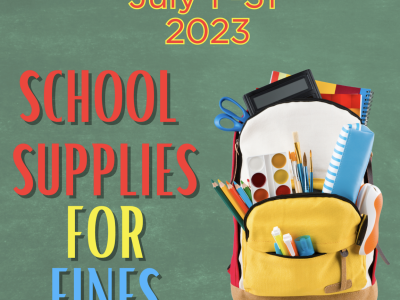 Lady Lake hosts “School Supplies for Fines” during month of July