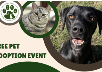 Free pet adoption event tomorrow