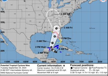 Several golf courses close ahead of storm