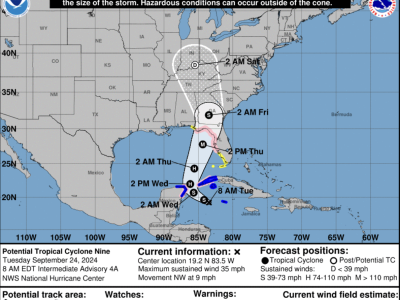 Several golf courses close ahead of storm