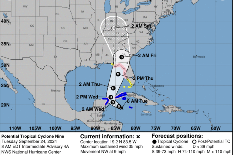 Several golf courses close ahead of storm